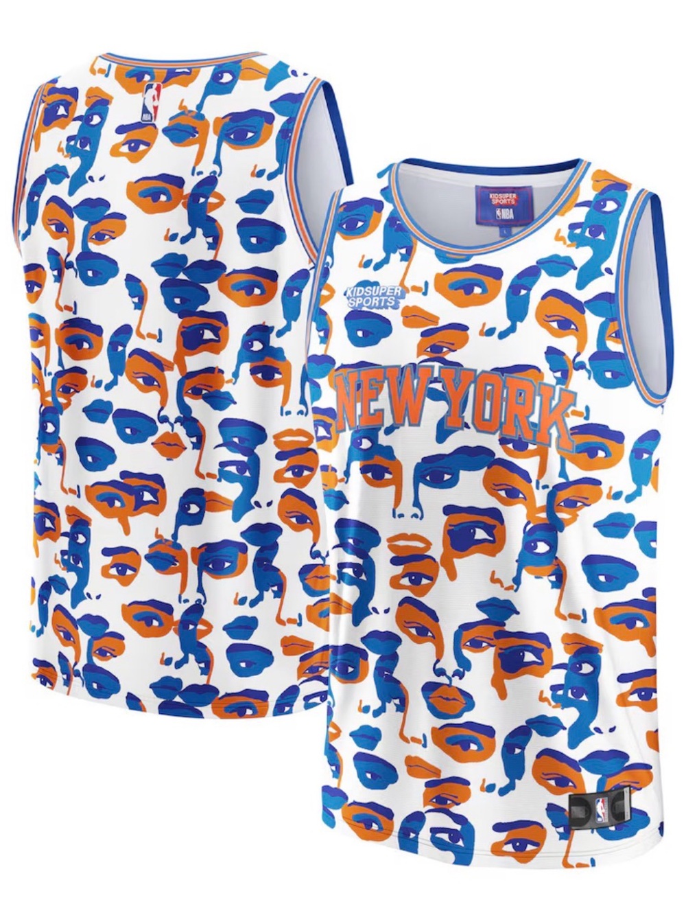 New York Knicks KidSuper Studios & NBA by Fanatics Men’s Hometown Jersey Sz XL